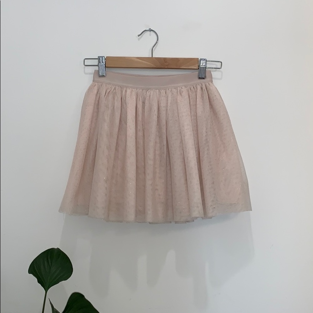 Gap Kids tull skirt with glitter sz 10